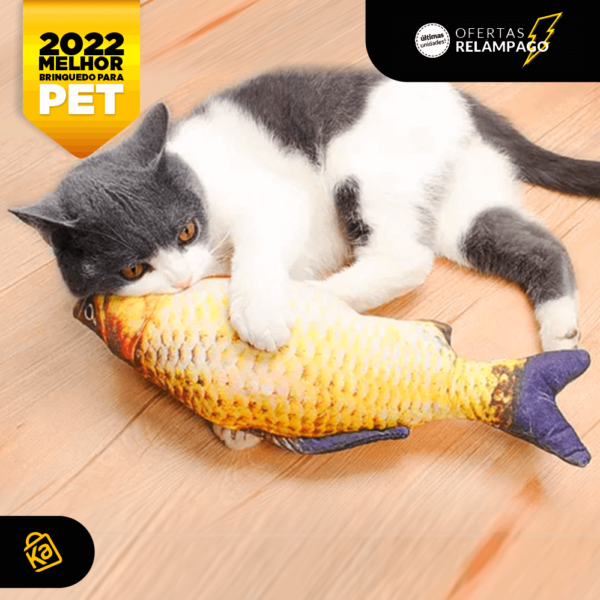 Peixe que dança, sucesso entre os Pet’s | CrazyFish® para Cães e Gatos