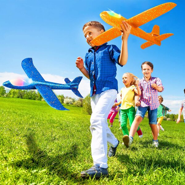 Avião planador brinquedo modelo de aeronave 50cm