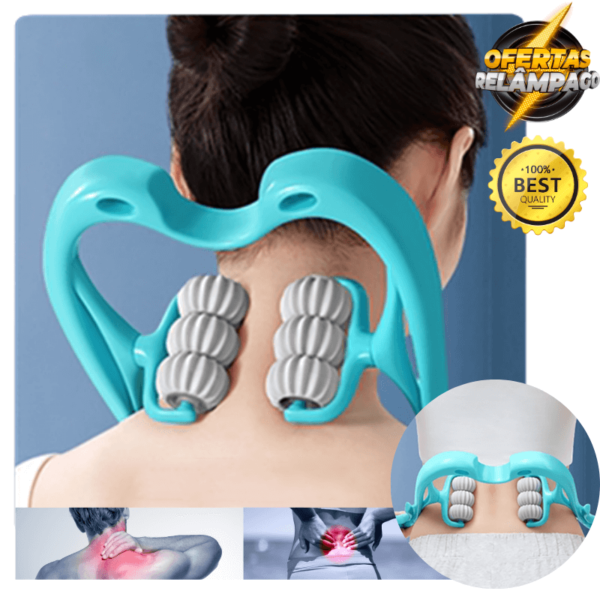 Ponto de pressão, massageador 360 manual | ConfortPress® com 6 Rollers
